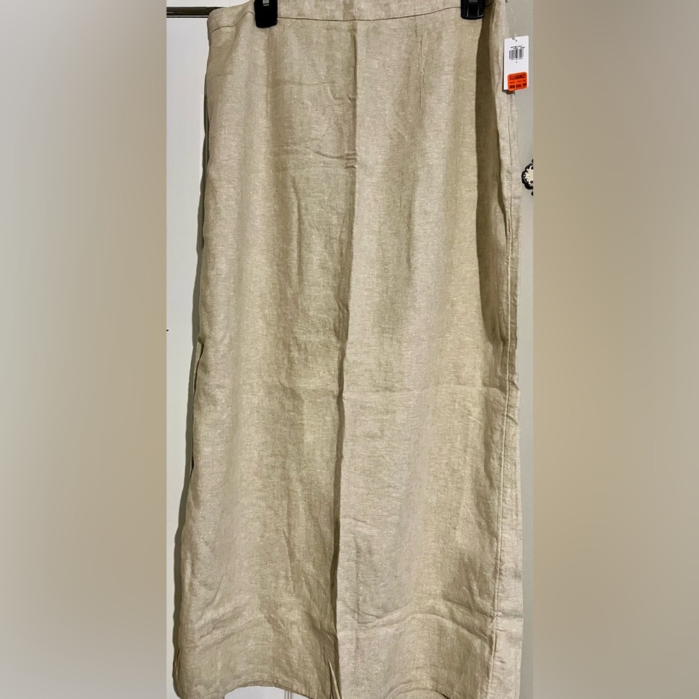 Old Navy Tan Pencil Midi Skirt for Work